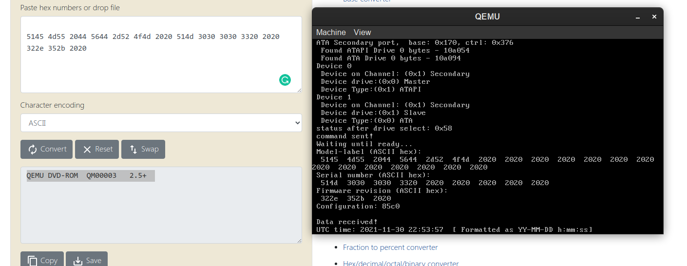 ATAPI CD-ROM Identification