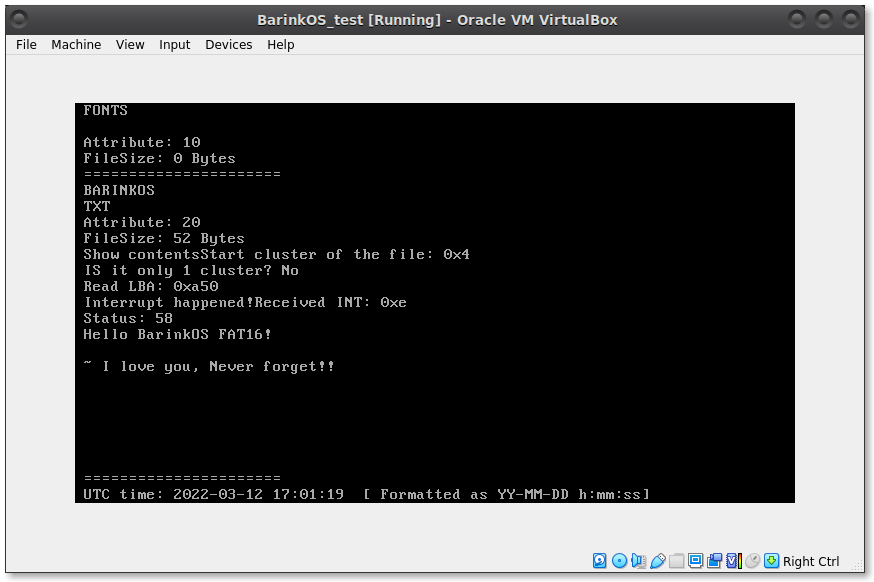 Reading Files from FAT-16